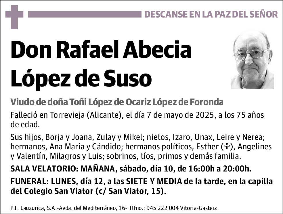 Rafael Abecia López de Suso