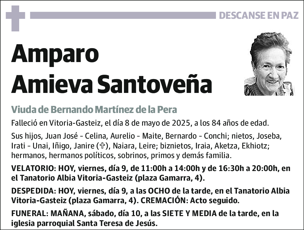 Amparo Amieva Santoveña
