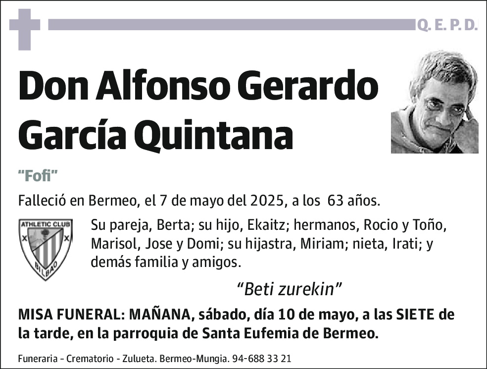 Alfonso Gerardo García Quintana