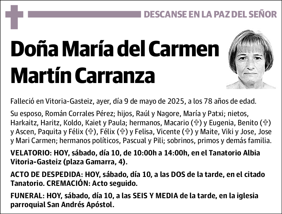 María del Carmen Martín Carranza