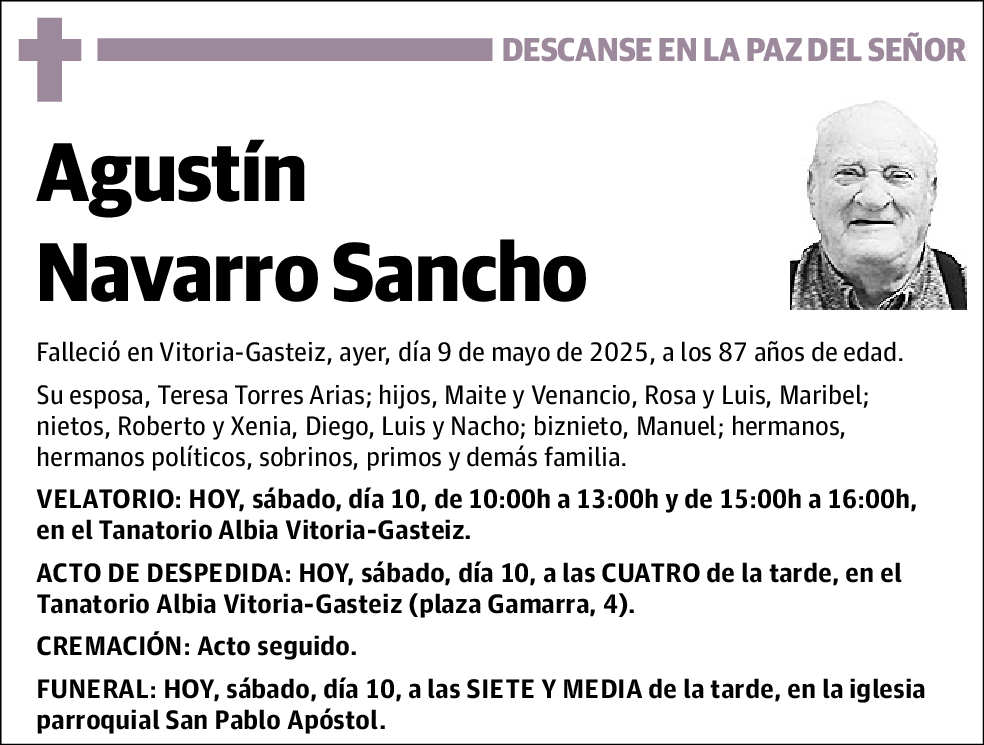 Agustín Navarro Sancho