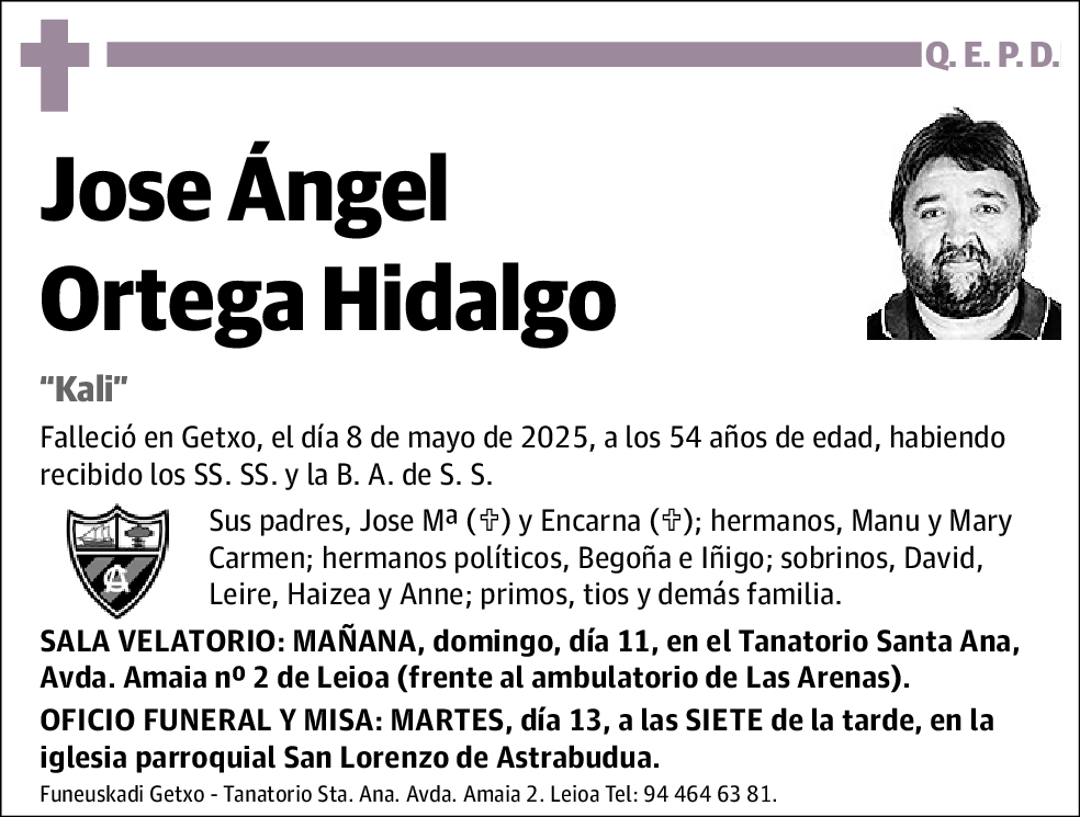 Jose Ángel Ortega Hidalgo