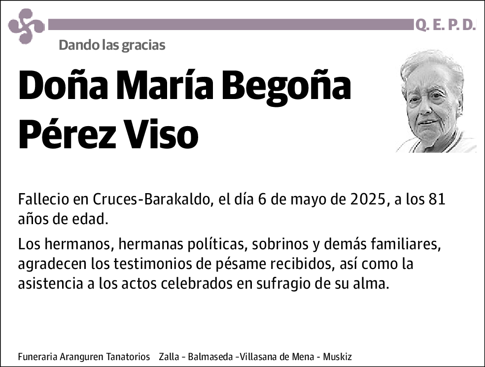 María Begoña Perez Viso