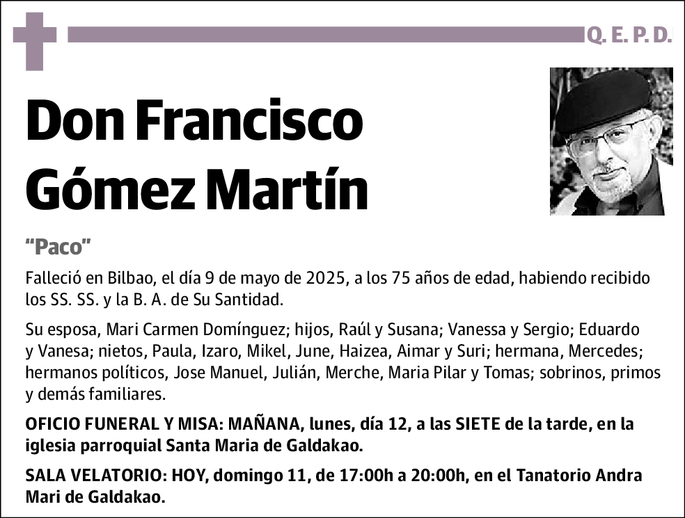Francisco Gómez Martín