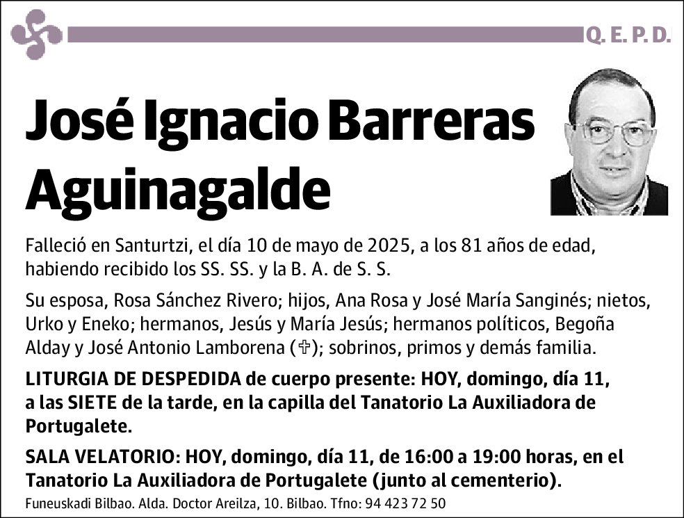 José Ignacio Barreras Aguinagalde