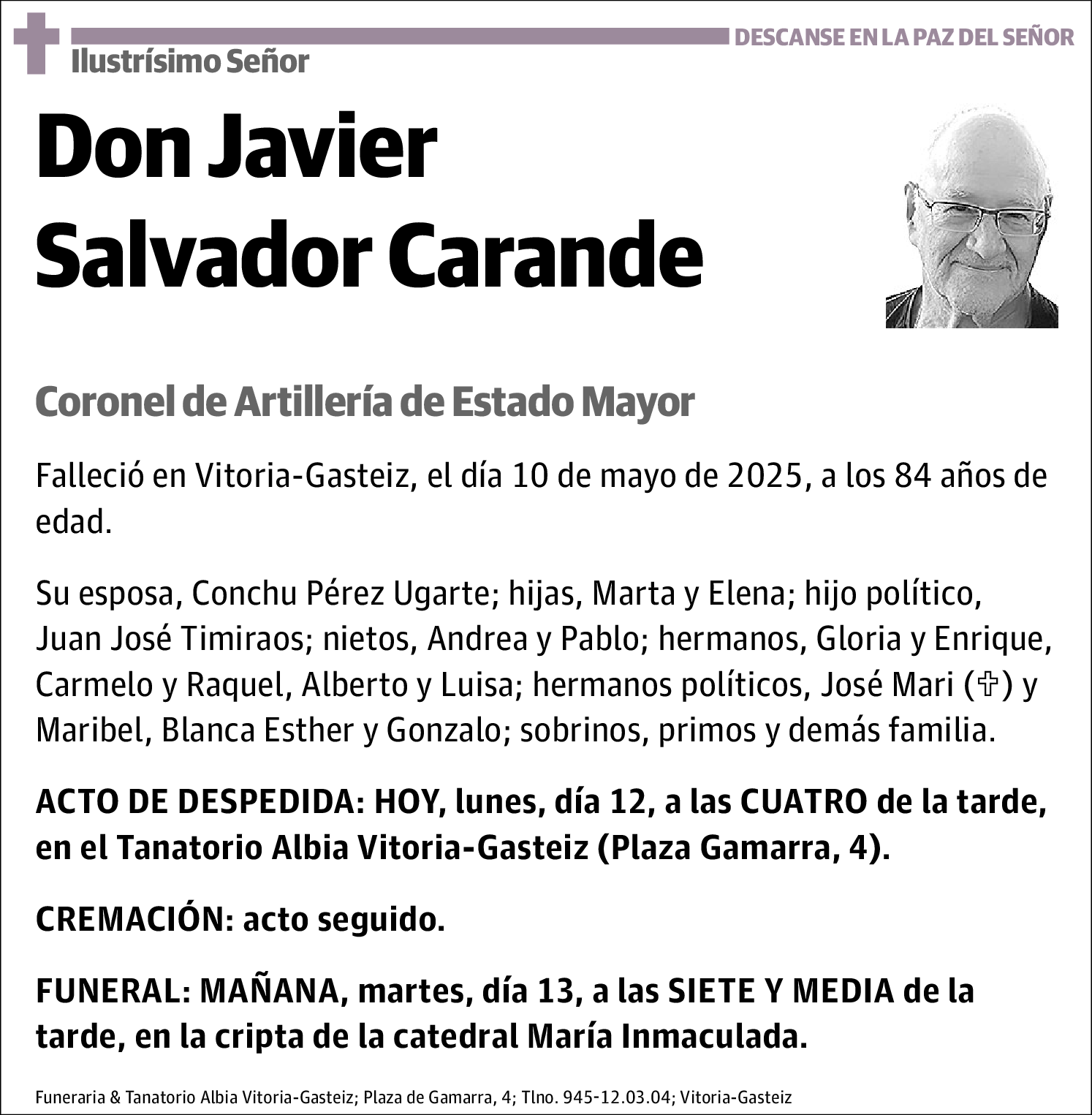 Javier Salvador Carande