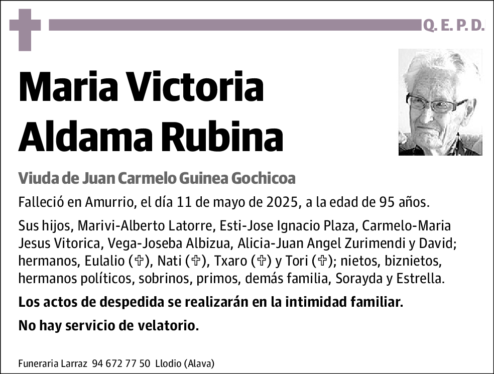 María Victoria Aldama Rubina
