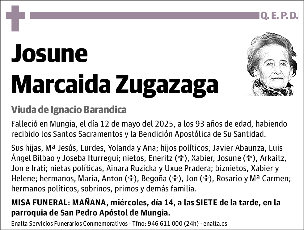 Josune Marcaida Zugazaga