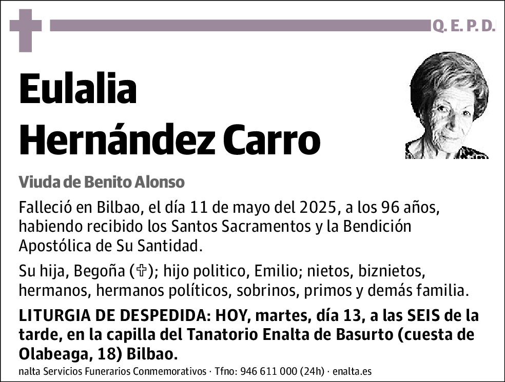 Eulalia Hernández Carro