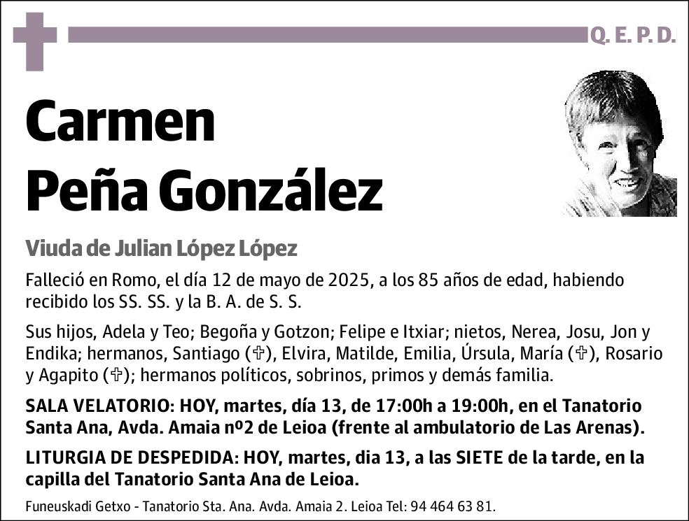 Carmen Peña González