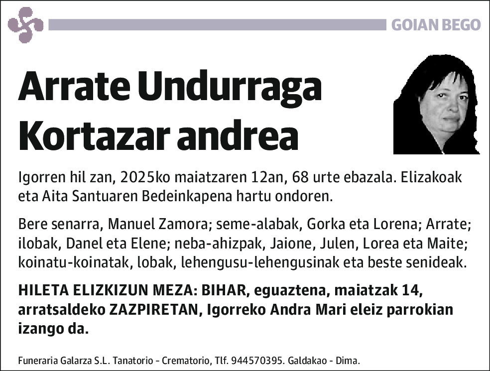 Arrate Undurraga Kortazar