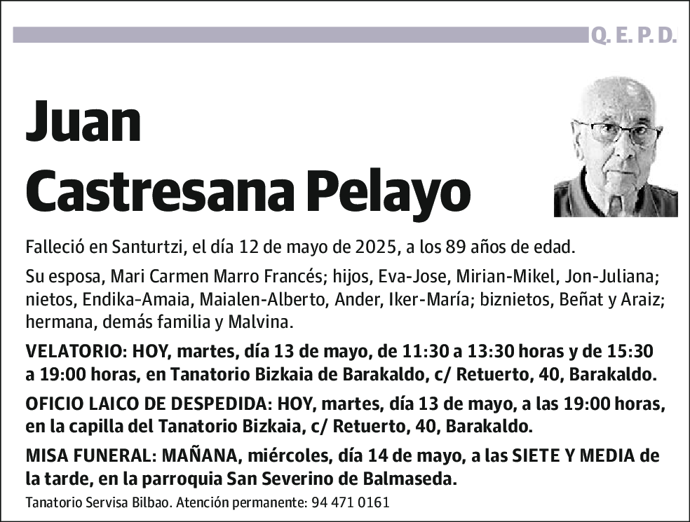 Juan Castresana Pelayo