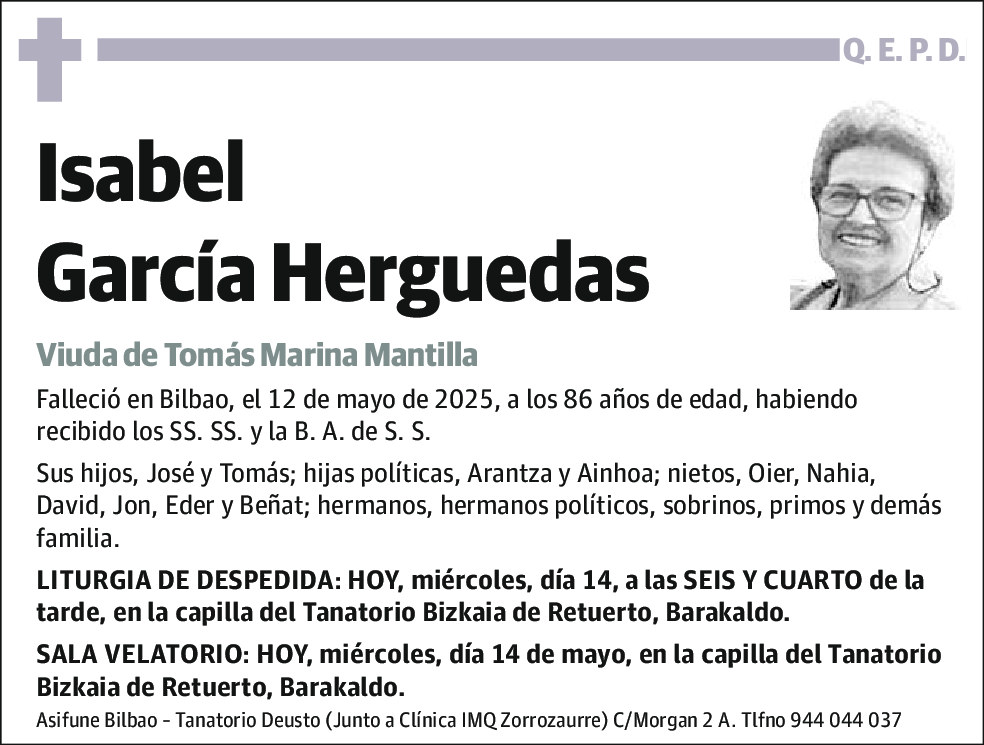 Isabel García Herguedas