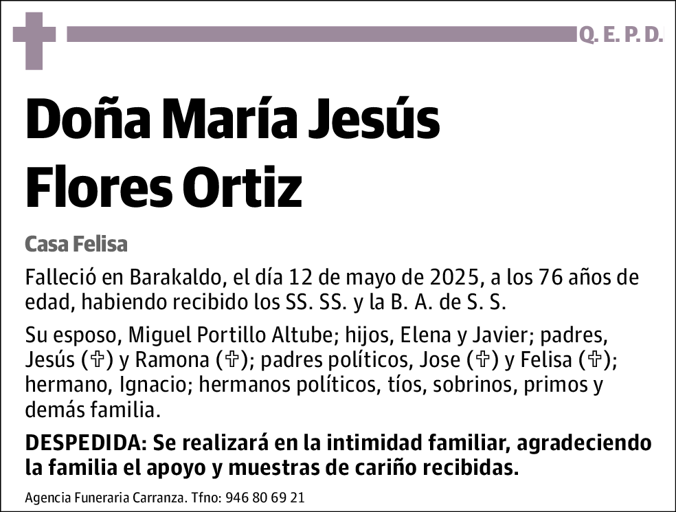 María Jesús Flores Ortiz
