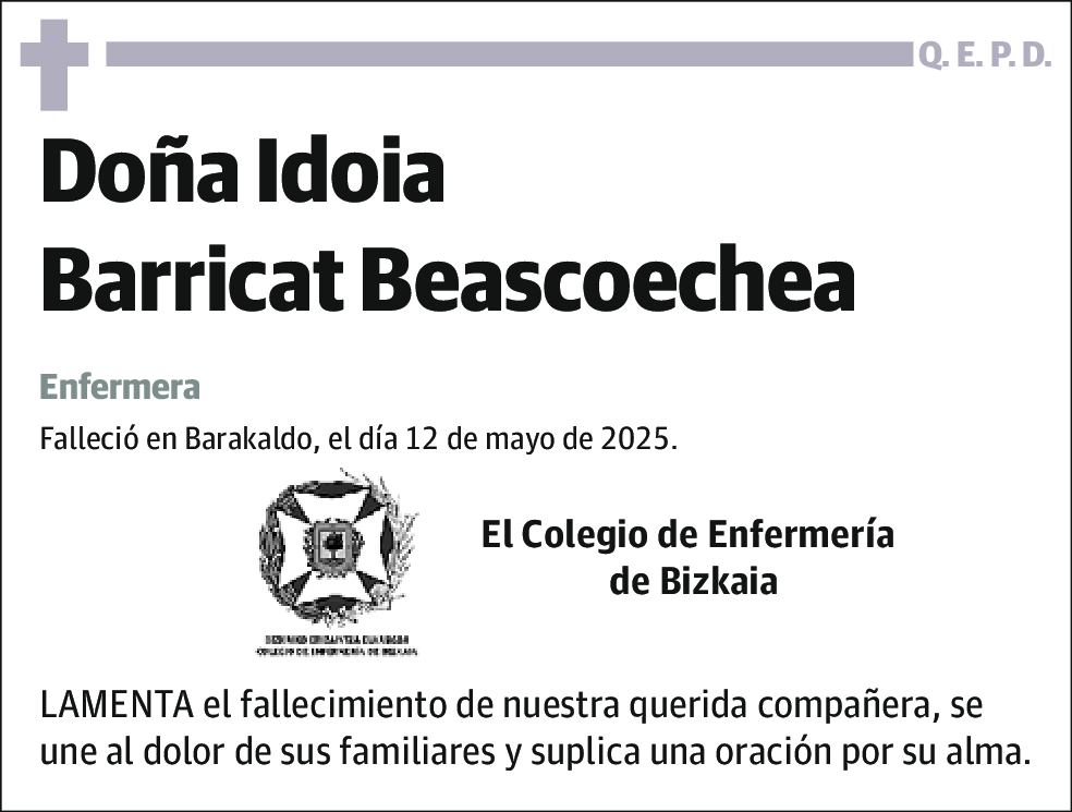 Idoia Barricat Beascoechea