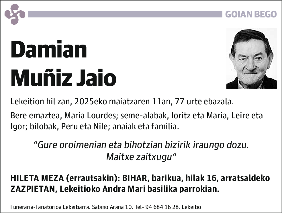 Damian Muñiz Jaio