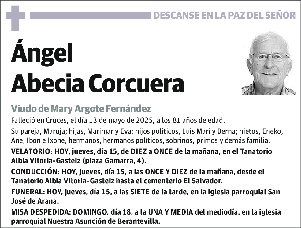 Ángel Abecia Corcuera