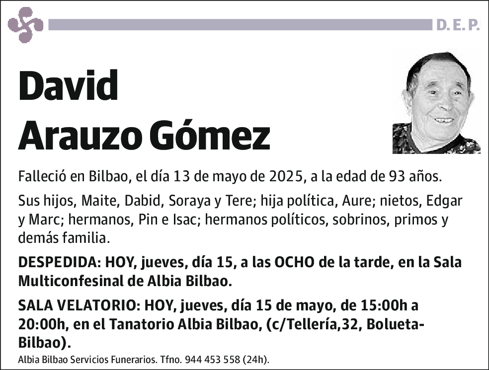 David Arauzo Gómez