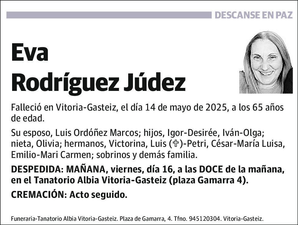 Eva Rodríguez Júdez