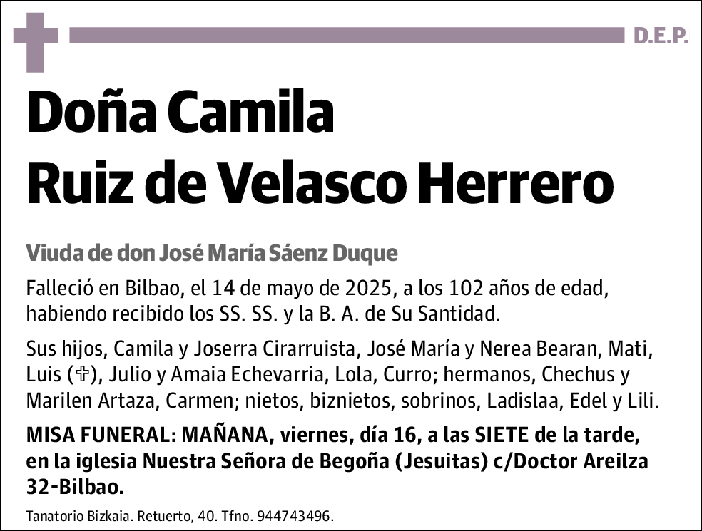 Camila Ruiz de Velasco Herrero