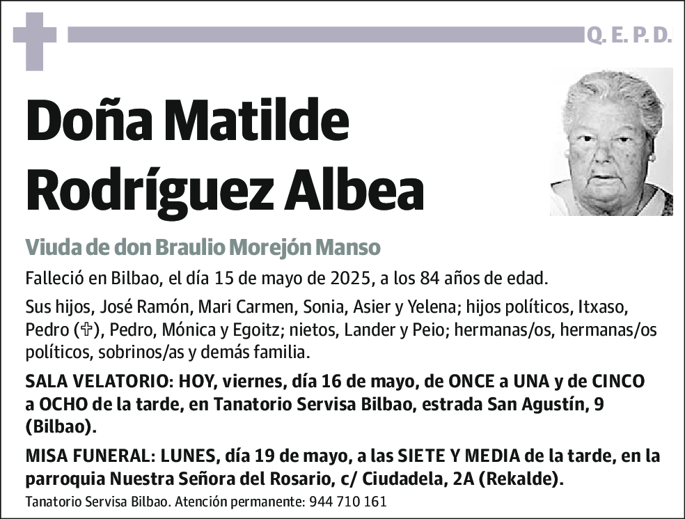 Matilde Rodríguez Albea