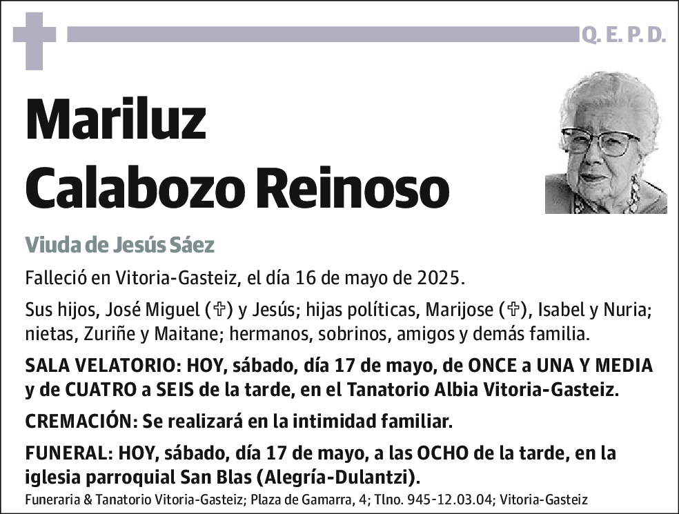 Mariluz Calabozo Reinoso