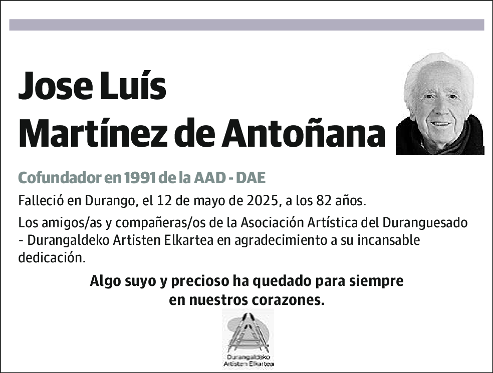 Jose Luis Martinez De Antoñana