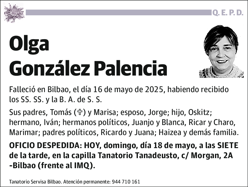 Olga González Palencia