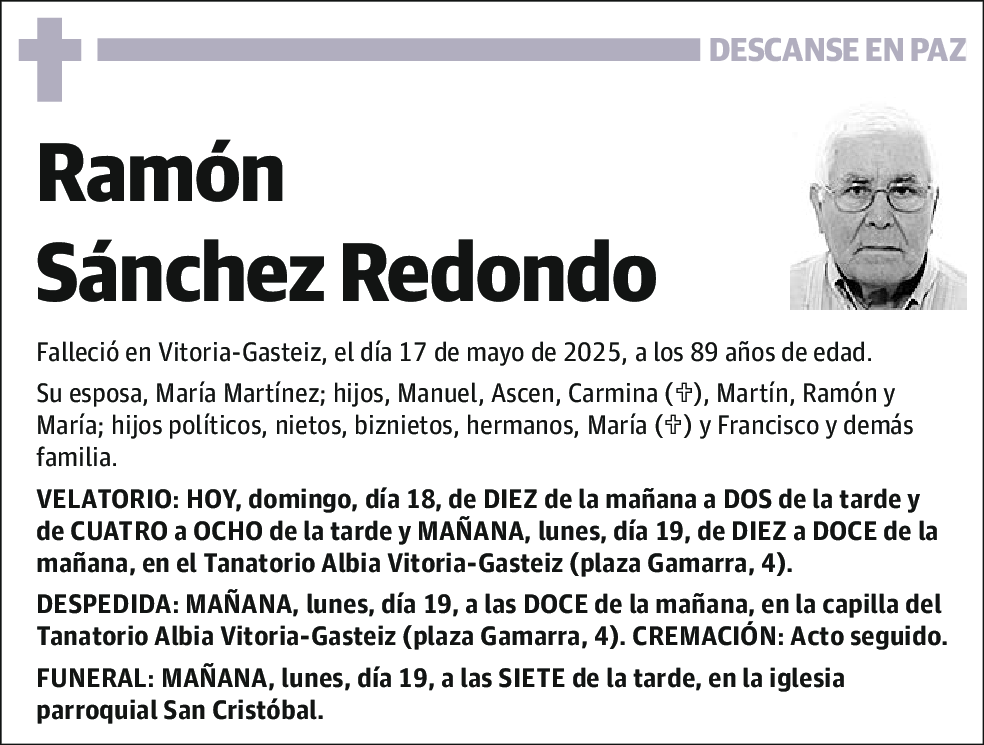 Ramón Sánchez Redondo