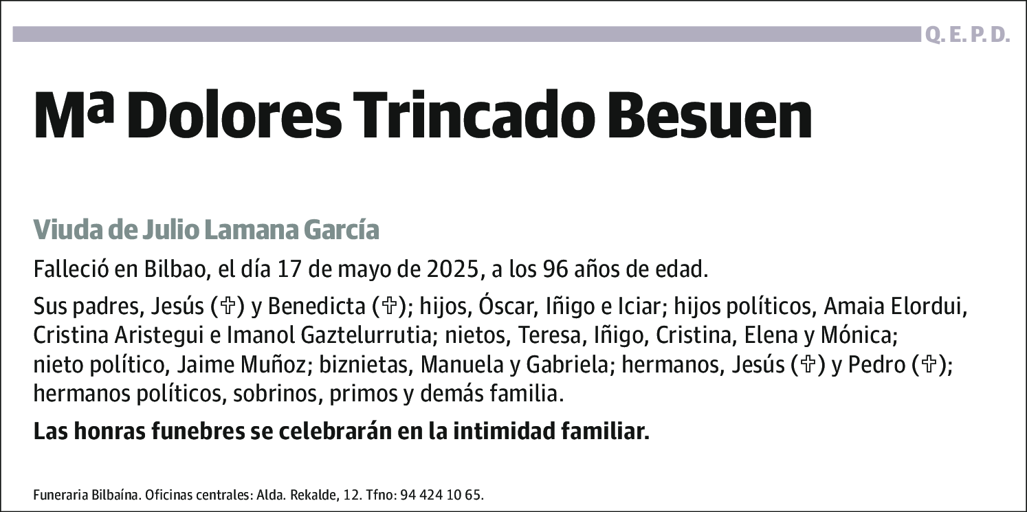 María Dolores Trincado Besuen