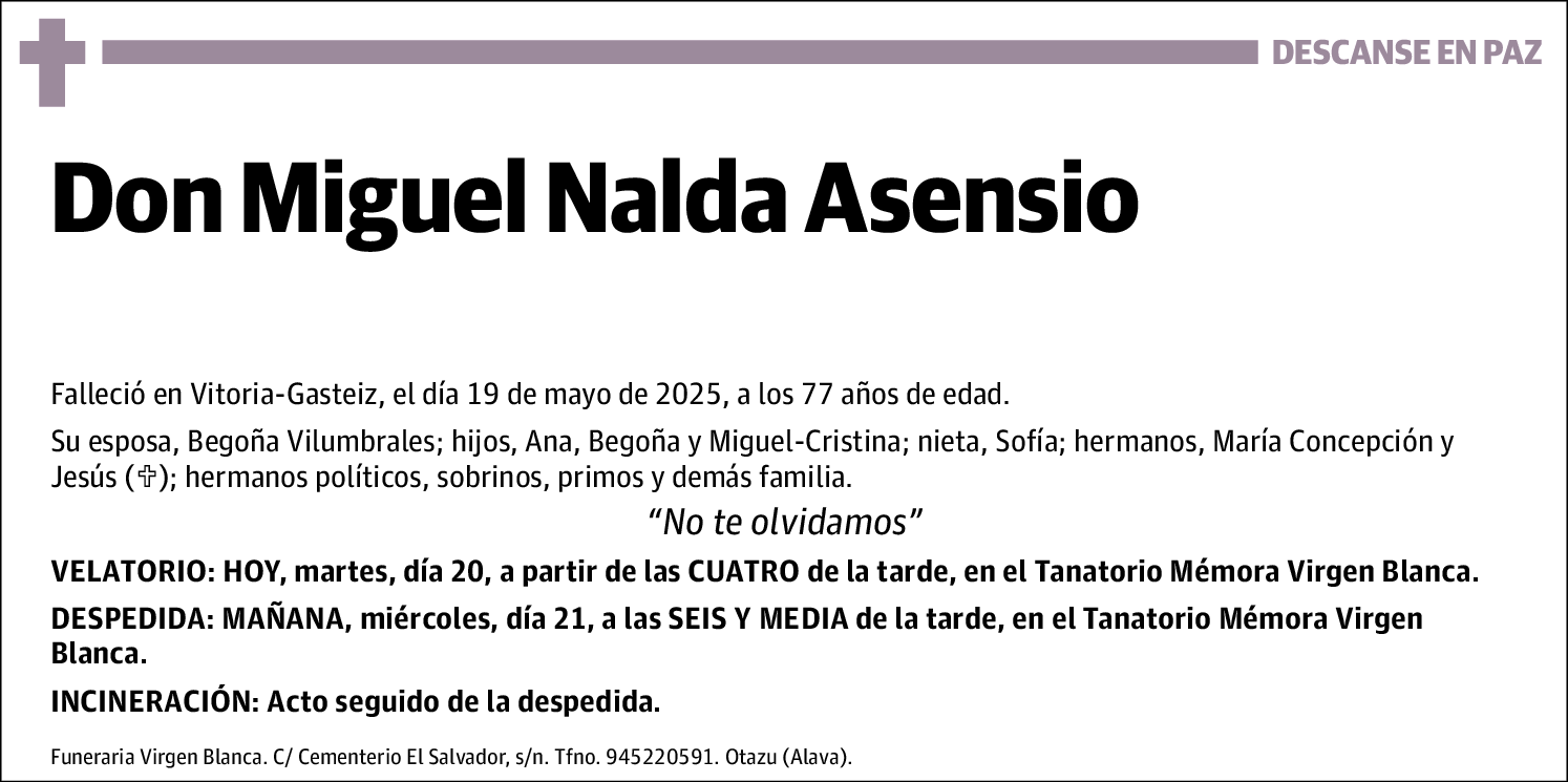 Miguel Nalda Asensio