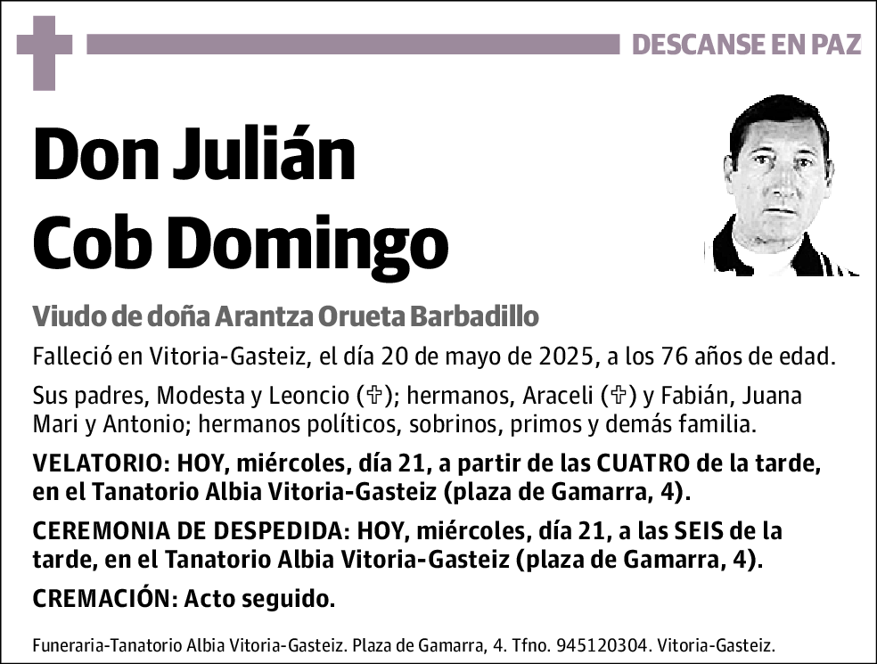 Julián Cob Domingo