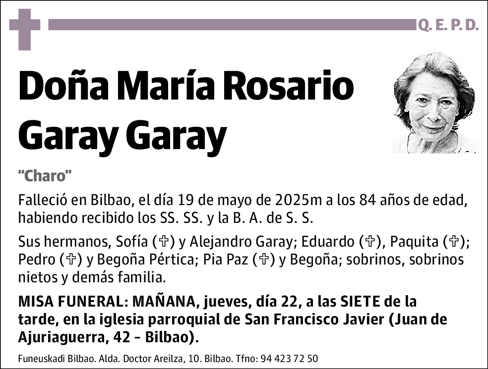 María Rosario Garay Garay
