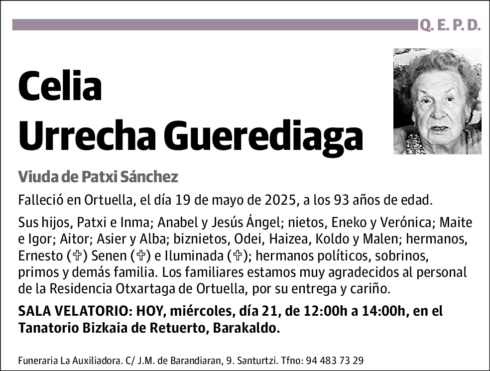 Celia Urrecha Guerediaga