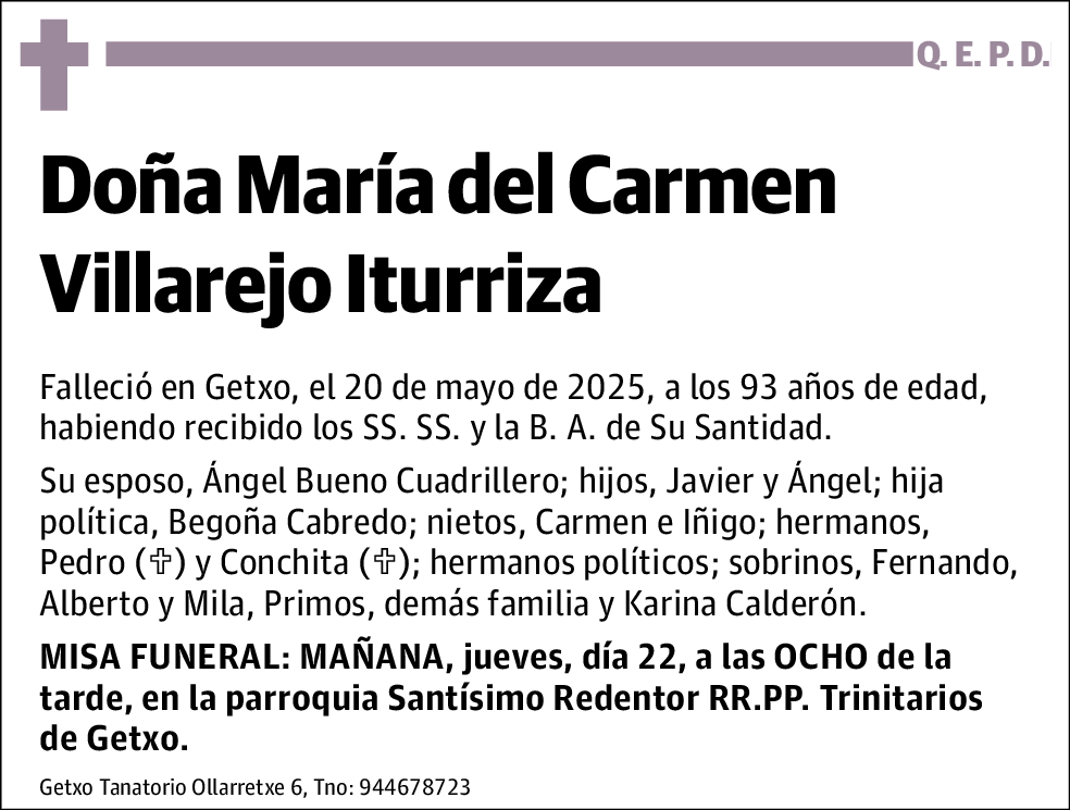 María Del Carmen Villarejo Iturriza