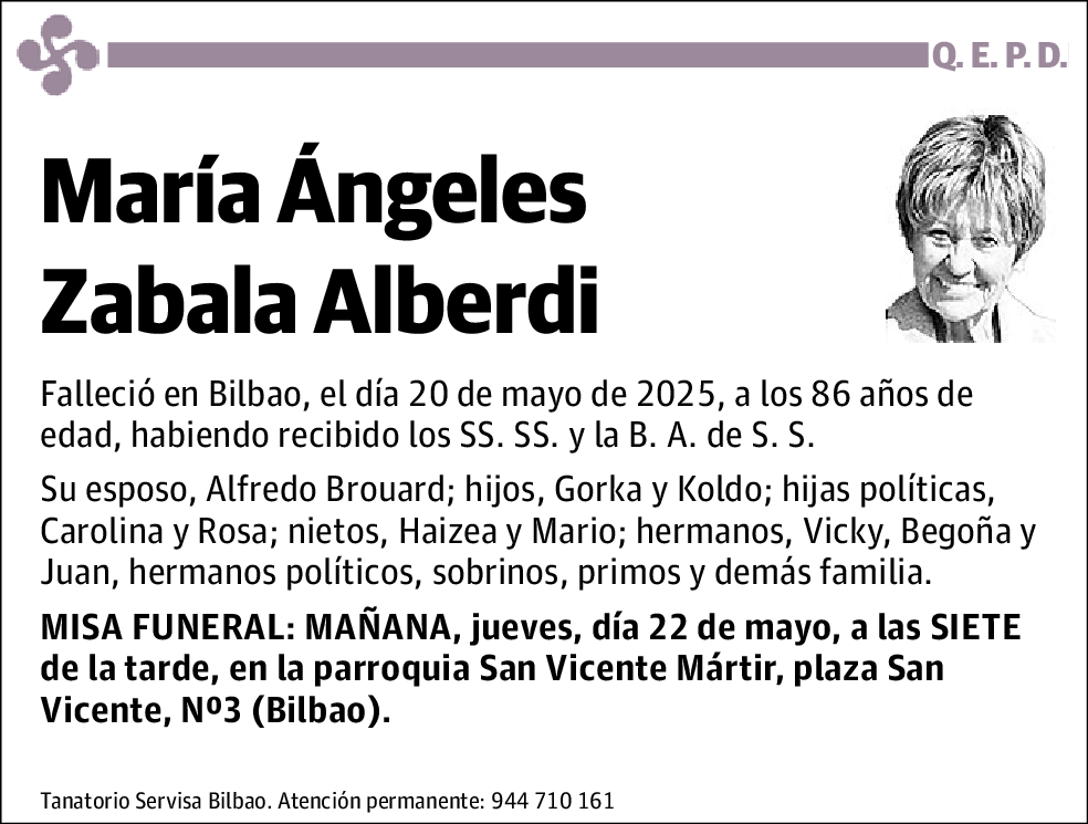 María Ángeles Zabala Alberdi