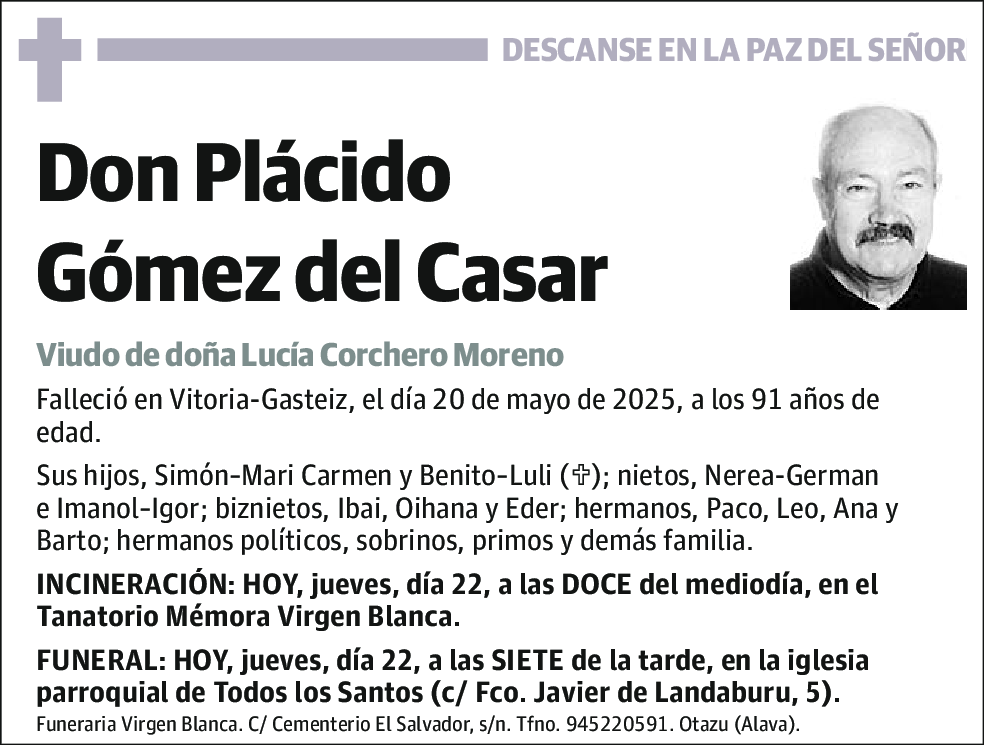 Plácido Gómez del Casar
