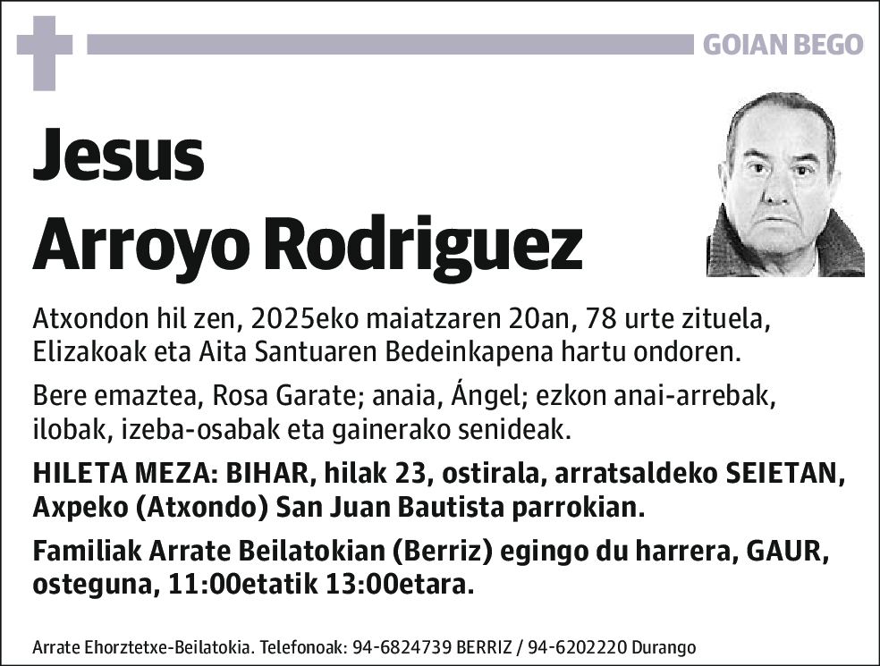 Jesus Arroyo Rodríguez