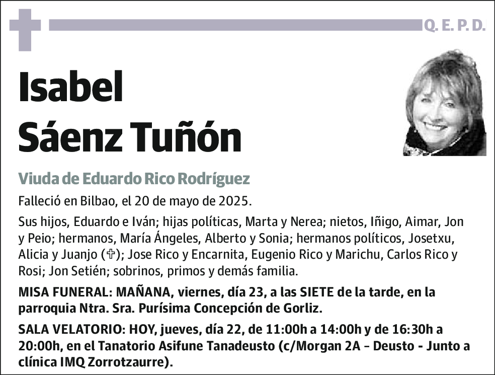 Isabel Sáenez Tuñón