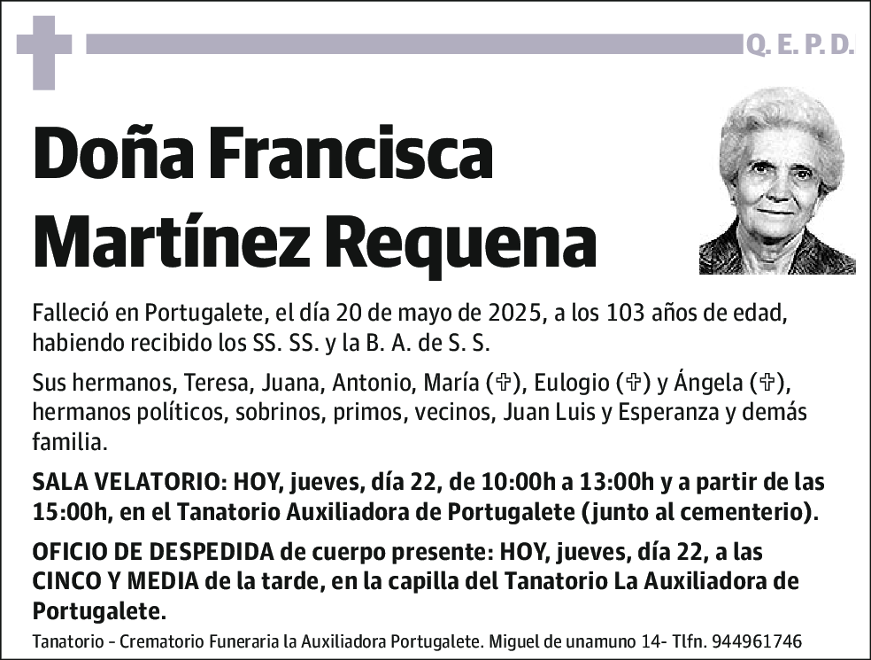 Francisca Martínez Requena
