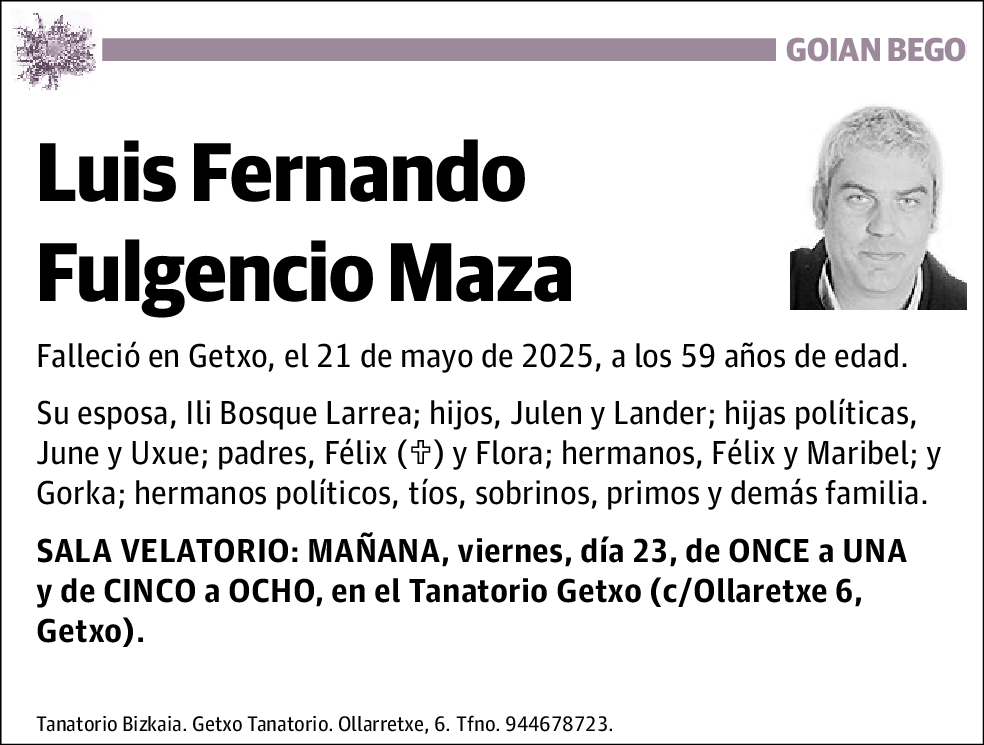 Luis Fernando Fulgencio Maza