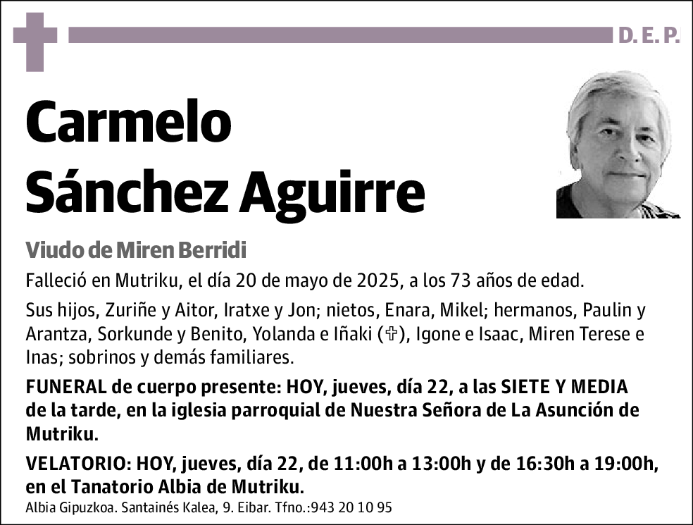 Carmelo Sánchez Aguirre