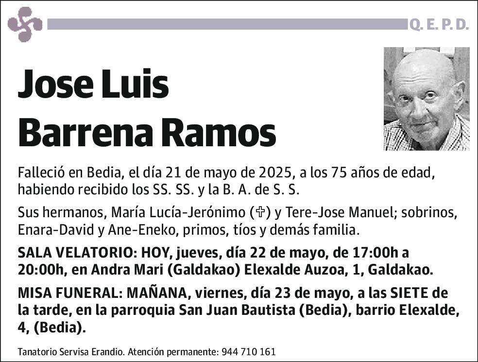 Jose Luis Barrena Ramos
