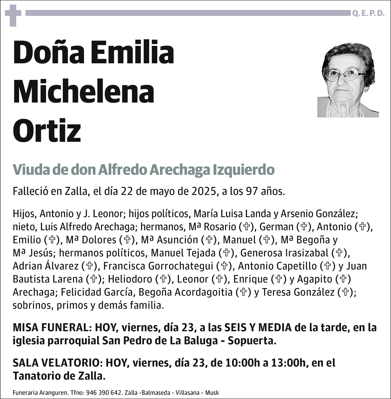 Emilia Michelena Ortiz