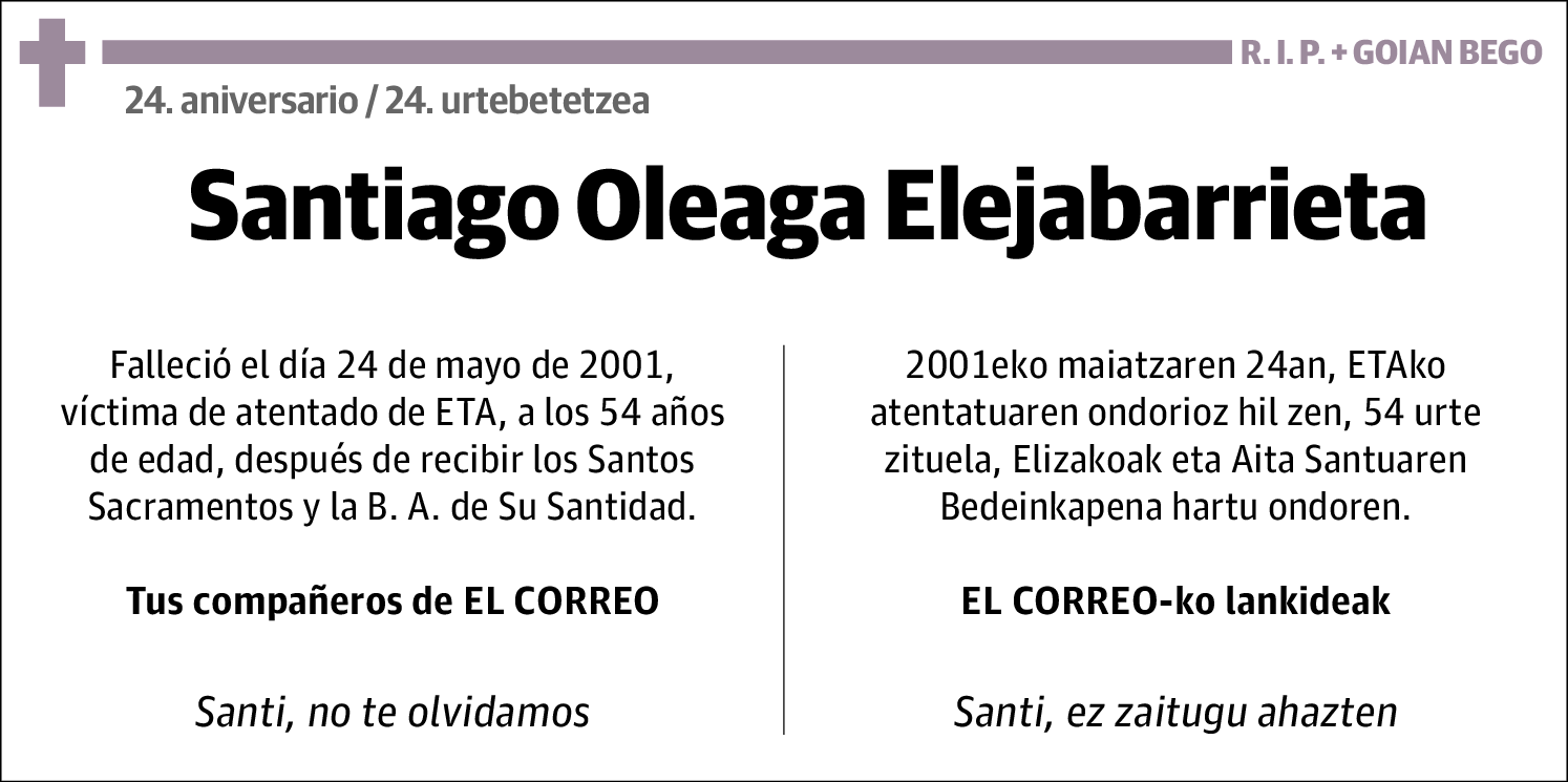 Santiago Oleaga Elejabarrieta
