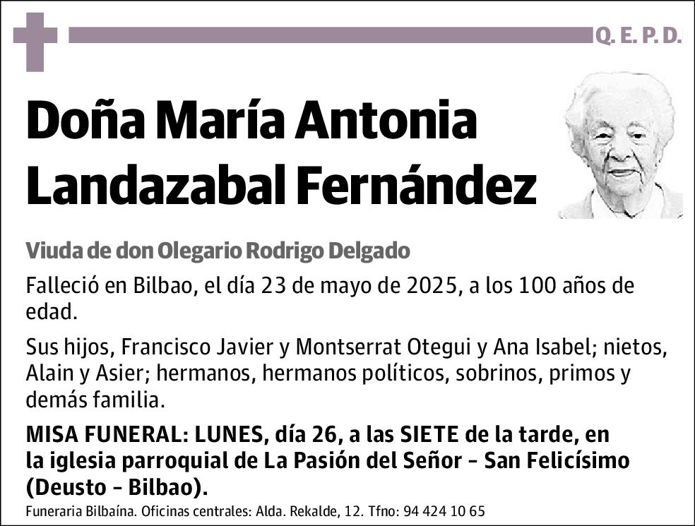 María Antonia Landazabal Fernández