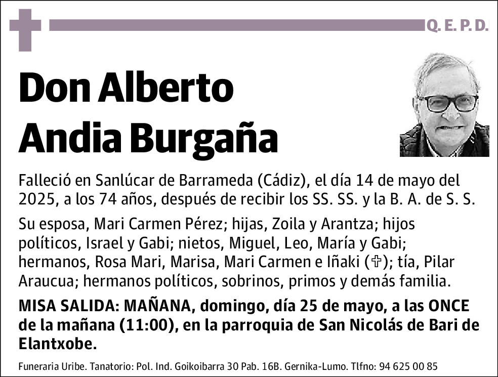 Alberto Andia Burgaña