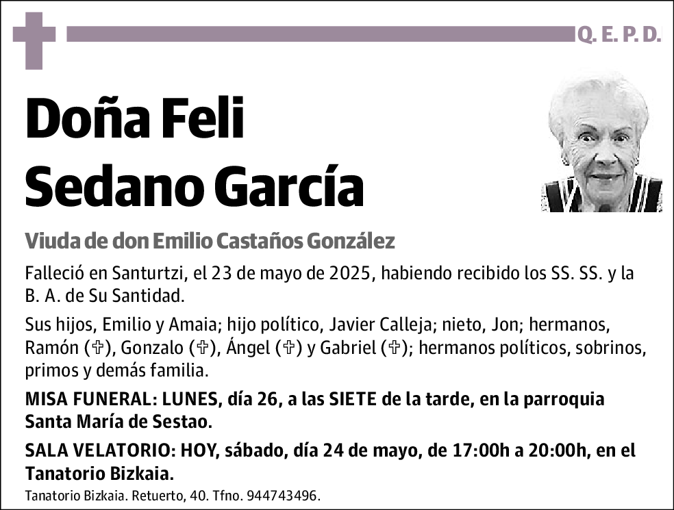 Feli Sedano García