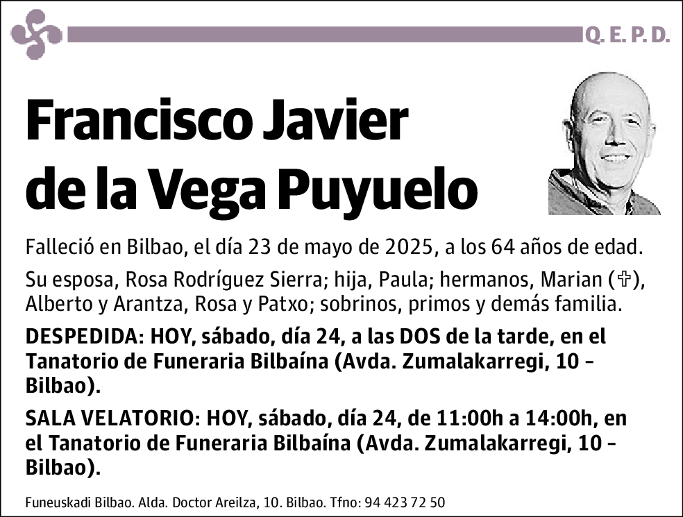 Francisco Javier de la Vega Puyuelo