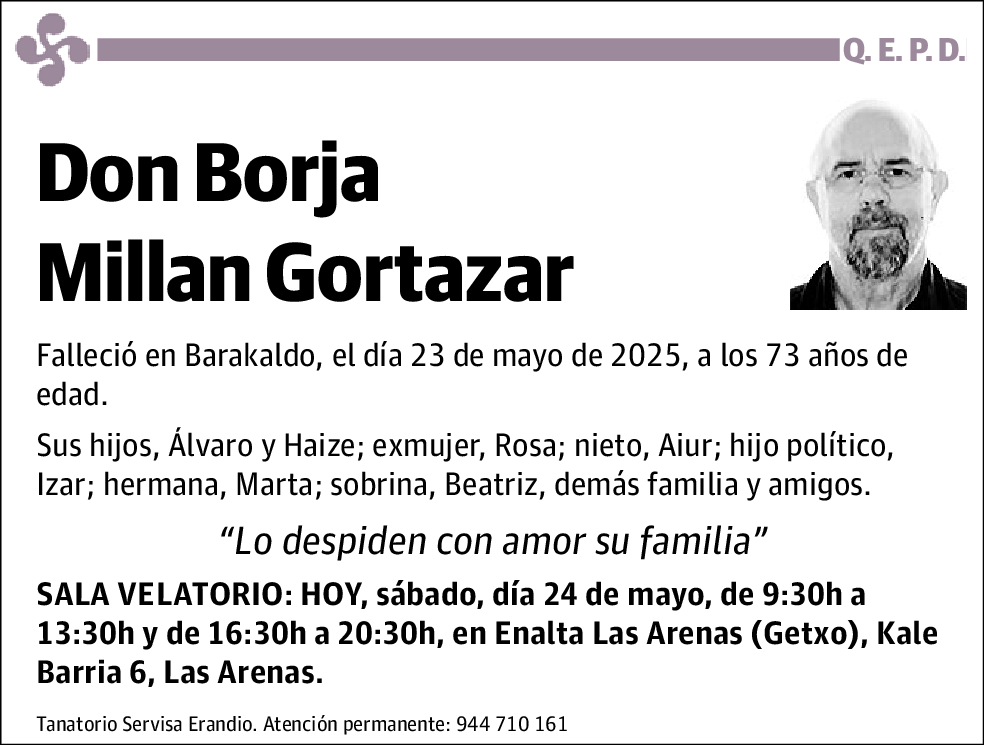 Borja Millan Gortazar
